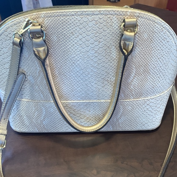 Anne Klein faux snake skin purse EC - Picture 3 of 10